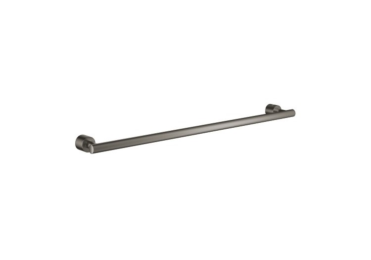 Atrio barre porte-serviettes Hard Graphite brossé - 40889AL0 - Grohe 2