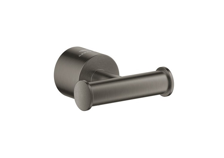 Atrio patère murale Hard Graphite brossé - 40890AL0 - Grohe 2