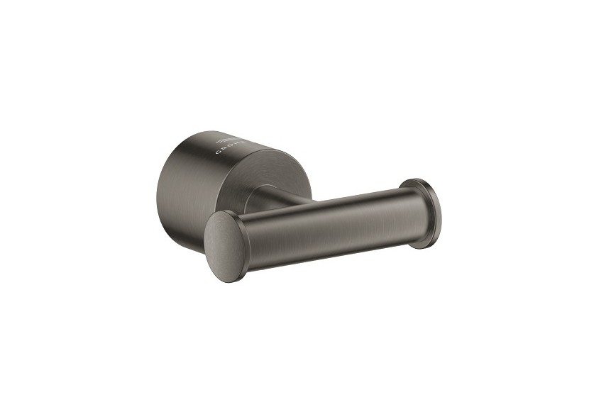 Atrio patère murale Hard Graphite brossé - 40890AL0 - Grohe