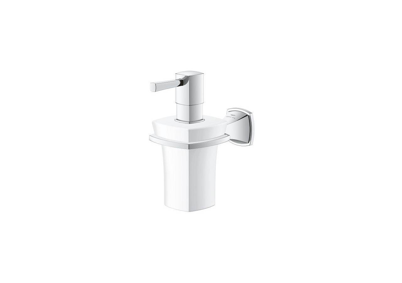 Grandera distributeur de savon en céramique Chromé - 40910000 - Grohe