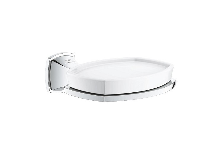 Grandera porte-savon en céramique Chromé - 40923000 - Grohe 2