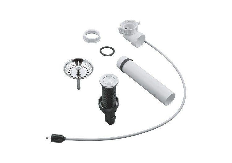 Vidage complet pour évier de cuisine Inox - 40986SD0 - Grohe 2