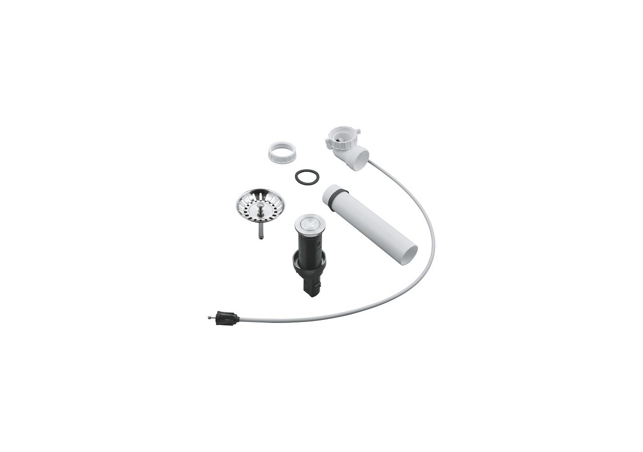 Vidage complet pour évier de cuisine Inox - 40986SD0 - Grohe