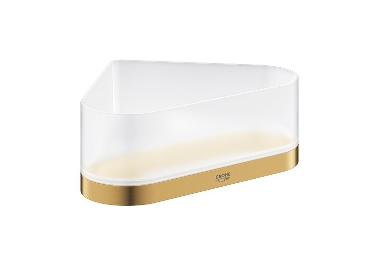 Selection panier d'angle avec support Cool Sunrise brossé - 41038GN0 - Grohe 2