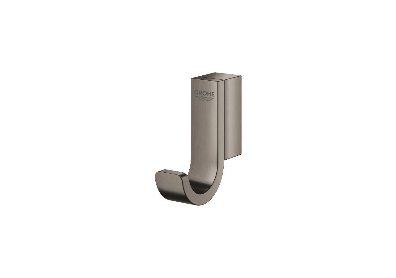 Selection patère murale Hard Graphite brossé - 41039AL0 - Grohe