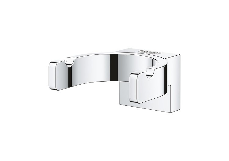 Selection double patère Chromé - 41049000 - Grohe