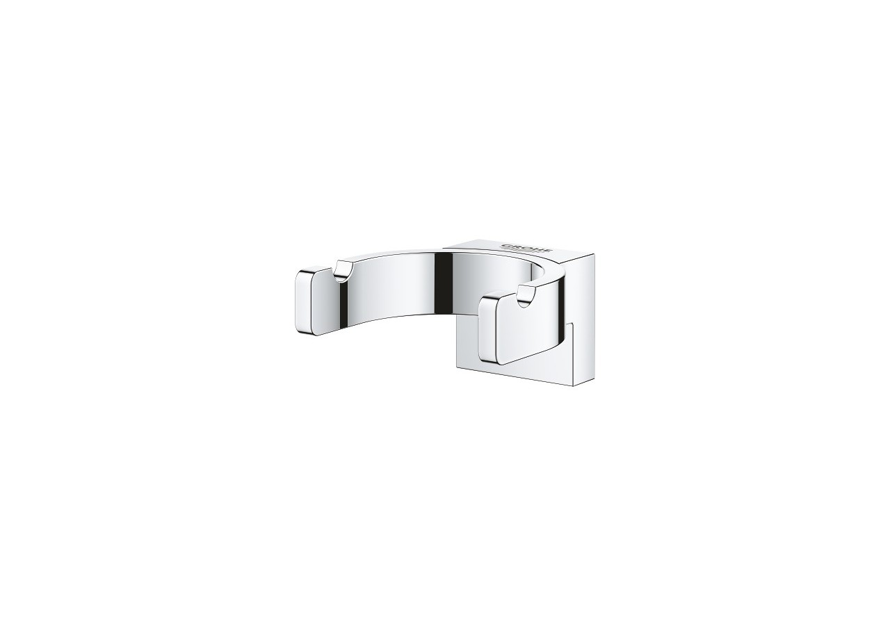 Selection double patère Chromé - 41049000 - Grohe