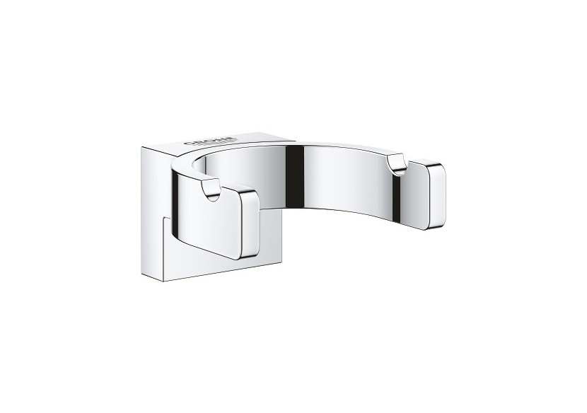 Selection double patère Chromé - 41049000 - Grohe