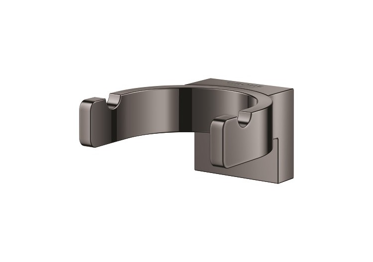 Selection double patère Hard Graphite - 41049A00 - Grohe