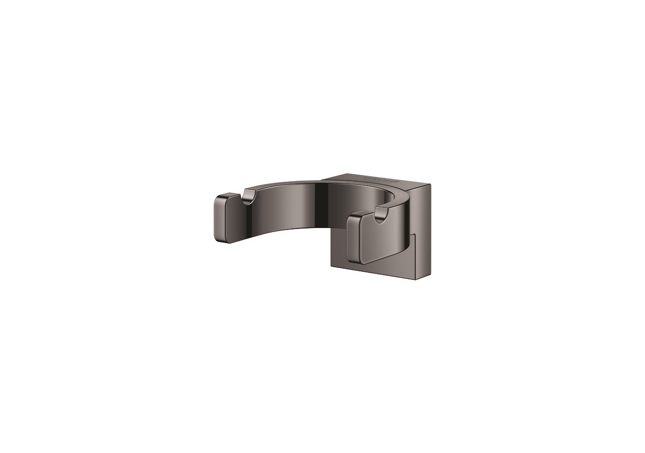 Selection double patère Hard Graphite - 41049A00 - Grohe