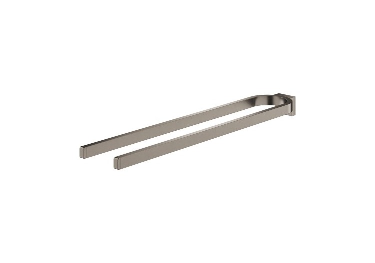 Selection barre porte-serviettes non pivotable Hard Graphite brossé - 41059AL0 - Grohe