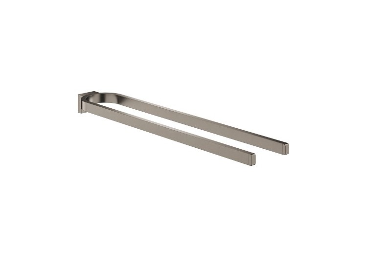 Selection barre porte-serviettes non pivotable Hard Graphite brossé - 41059AL0 - Grohe 2