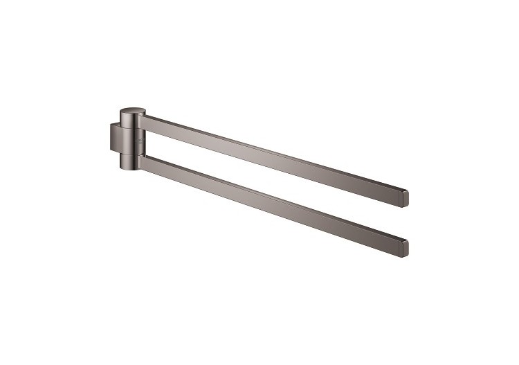 Selection barre porte-serviettes pivotable Hard Graphite - 41063A00 - Grohe 2