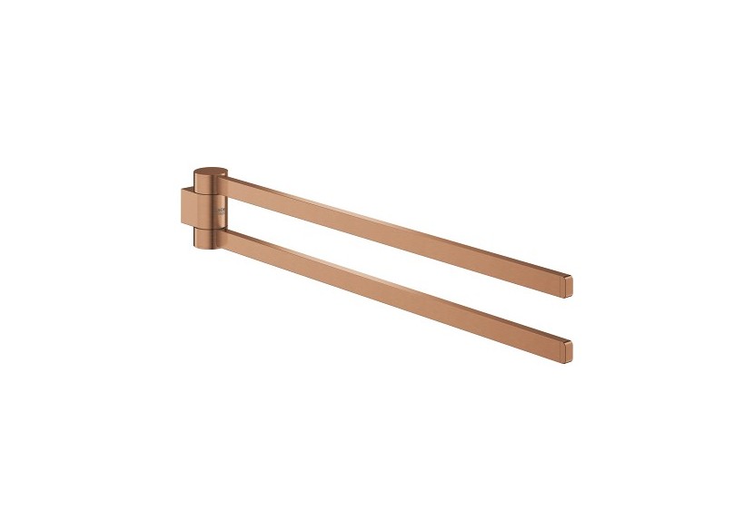 Selection barre porte-serviettes pivotable Warm Sunset brossé - 41063DL0 - Grohe
