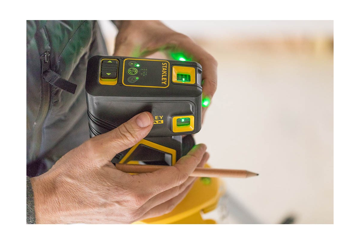 Niveau Laser 5 Points Spg5 - Vert - Fatmax (Li-Ion) - Fatmax : Confort'Mat