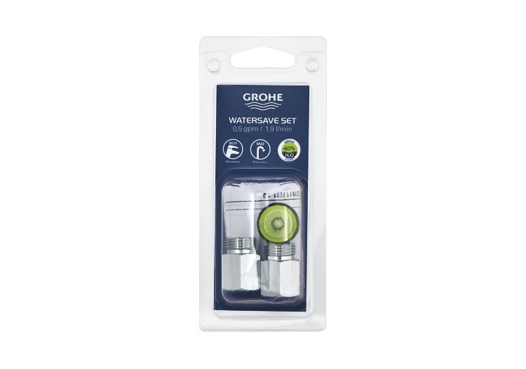 Set d’économie d’eau Chromé - 48190000 - Grohe