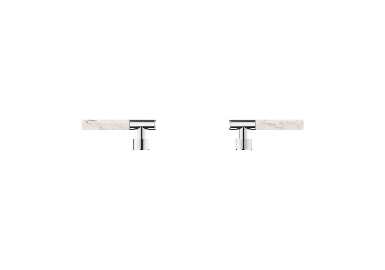 Atrio collection privée manettes rondes caesarstone blanc attique - 48458000 - Grohe