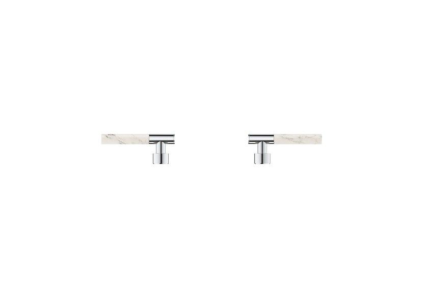 Atrio collection privée manettes rondes caesarstone blanc attique - 48458000 - Grohe