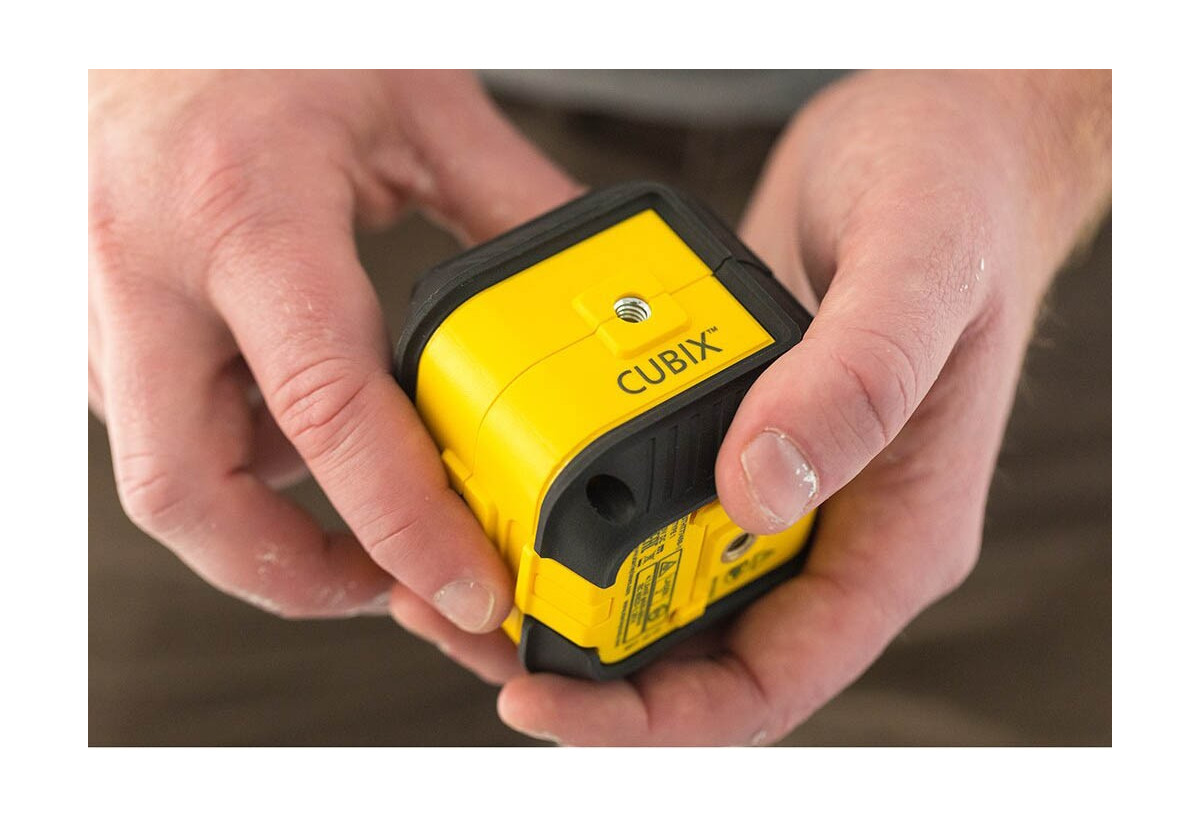 Niveau Laser Croix Cubix - Vert - Stanley : Confort'Mat