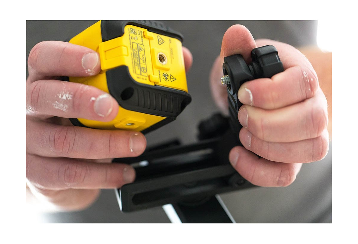 Niveau Laser Croix Cubix - Vert - Stanley : Confort'Mat