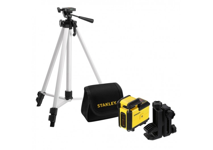 Kit Niveau Laser 360° Cross360 Rouge +Trepied - Stanley : Confort'Mat 2