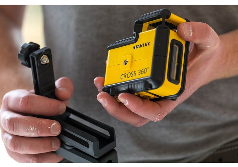 Kit Niveau Laser 360° Cross360 Rouge +Trepied - Stanley : Confort'Mat