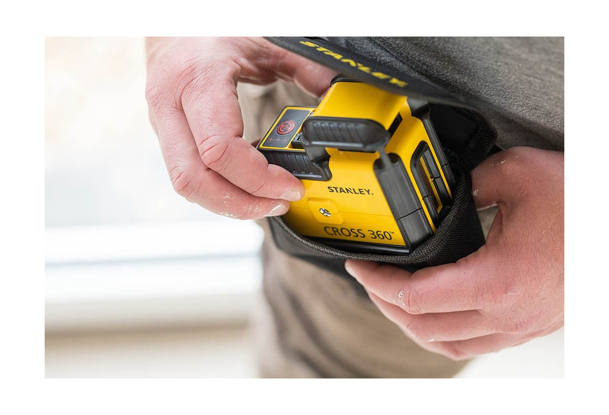 Kit Niveau Laser 360° Cross360 Rouge +Trepied - Stanley : Confort'Mat