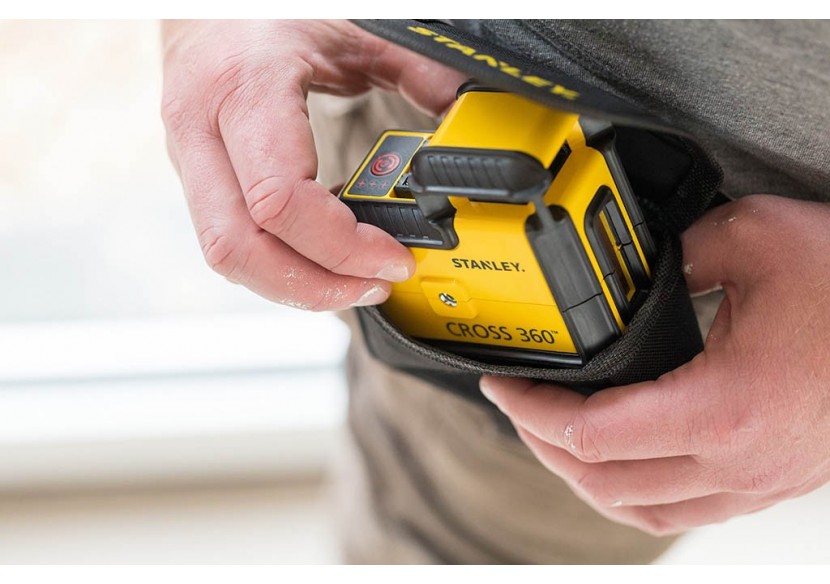 Kit Niveau Laser 360° Cross360 Rouge +Trepied - Stanley : Confort'Mat