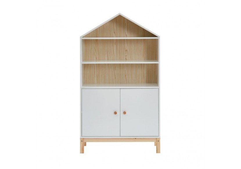 Armoire TINY blanc 2 portes 80cm