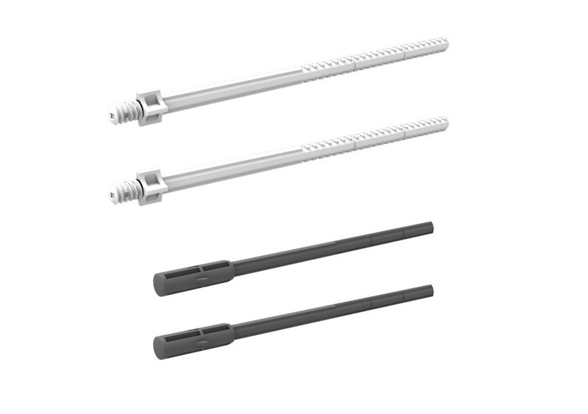 Tiges de fixation/actionnement cloisons épaisses Ingenio - 10002180 - Siamp