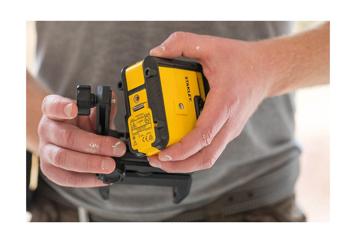 Kit Niveau Laser 360° Cross360 Vert +Trepied - Stanley : Confort'Mat