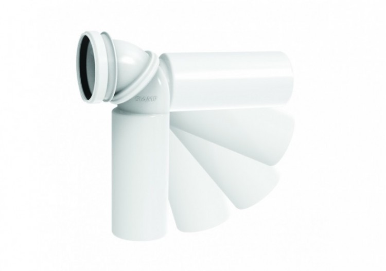 Pipe orientable PVC D100 - Logo SIAMP - 10003757 - Siamp 2