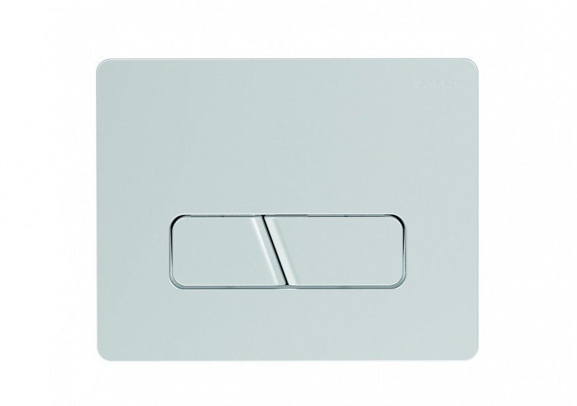 Plaque de Commande CUT INGENIO 100% Chromé Mat SIAMP - 10004346 - Siamp