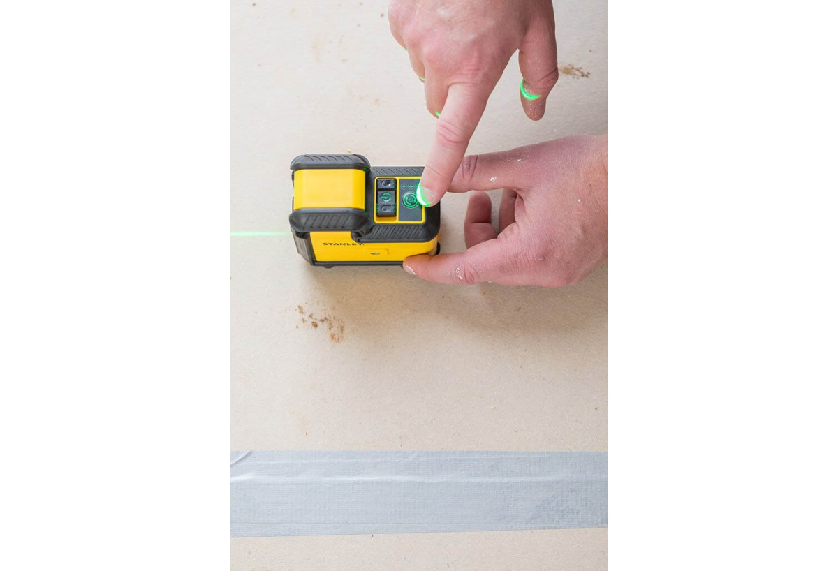 Kit Niveau Laser 360° Cross360 Vert +Trepied - Stanley : Confort'Mat