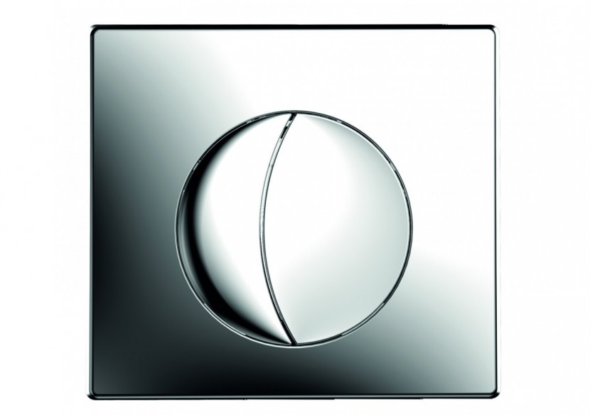 Plaque de Commande DV Moon Chromé Brillant (Verso 350, Verso 1100, Intraslim) - 31181710 - Siamp