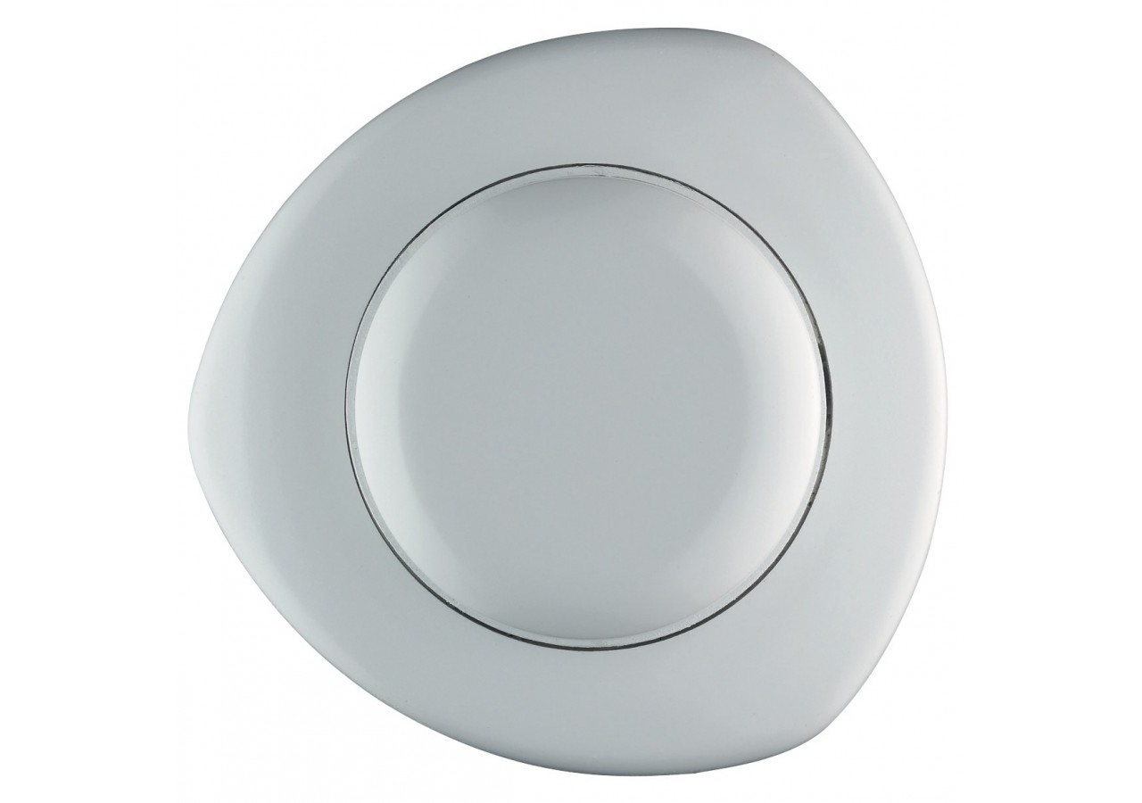 Commande Pneumatique Double Volume Encastré/Relief blanche - 31253610 - Siamp