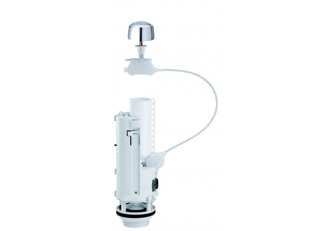 Mécanimse de chasse OPTIMA 50 Câble + bouton de 6 mm - 32508010 - Siamp