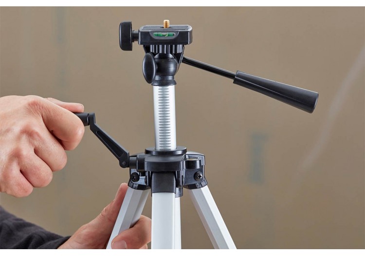 Trepied Aluminium Type Photo Alu 5025 - 60-154Cm - Stanley : Confort'Mat
