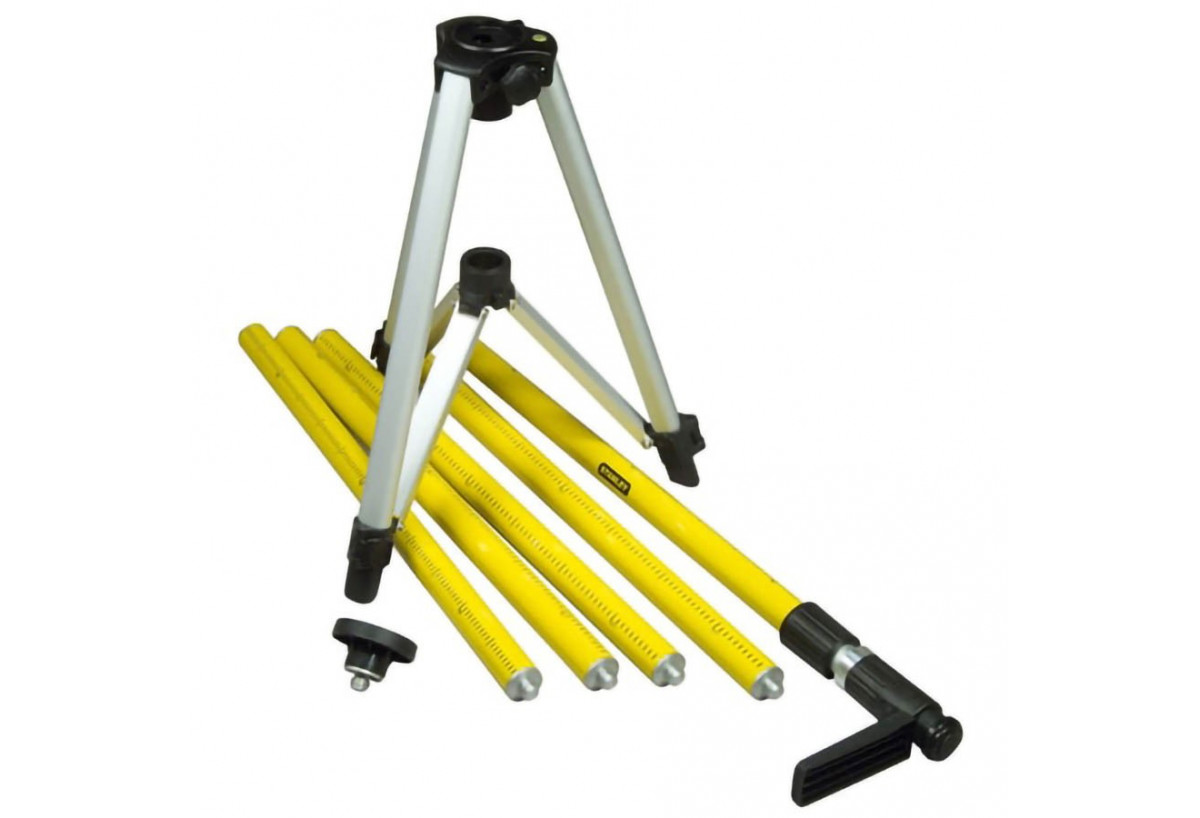 Canne Telescopique Tripole 3,60M Embase Trepied - Stanley : Confort'Mat