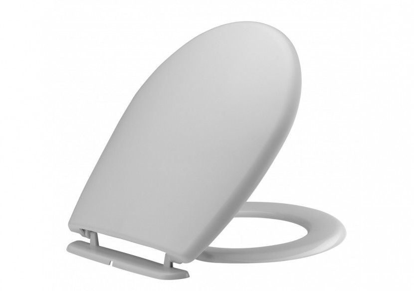 Abattant Monte Carlo 3 Dormant Blanc en barquette Thermoplastique - 45525118 - Siamp