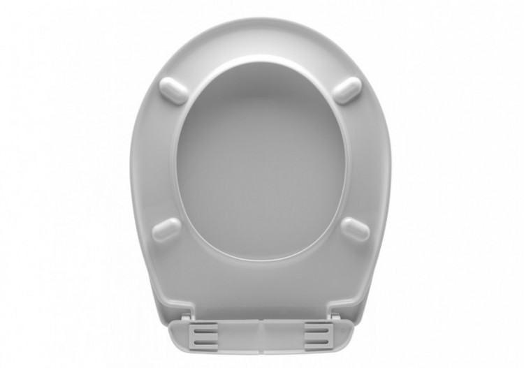 Abattant Monte Carlo 3 Dormant Blanc en barquette Thermoplastique - 45525118 - Siamp 2