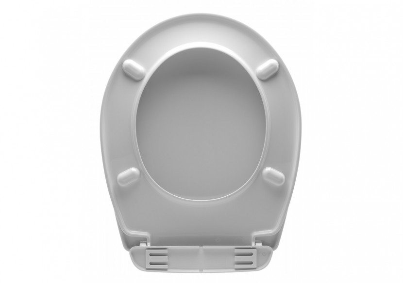 Abattant Monte Carlo 3 Dormant Blanc en barquette Thermoplastique - 45525118 - Siamp