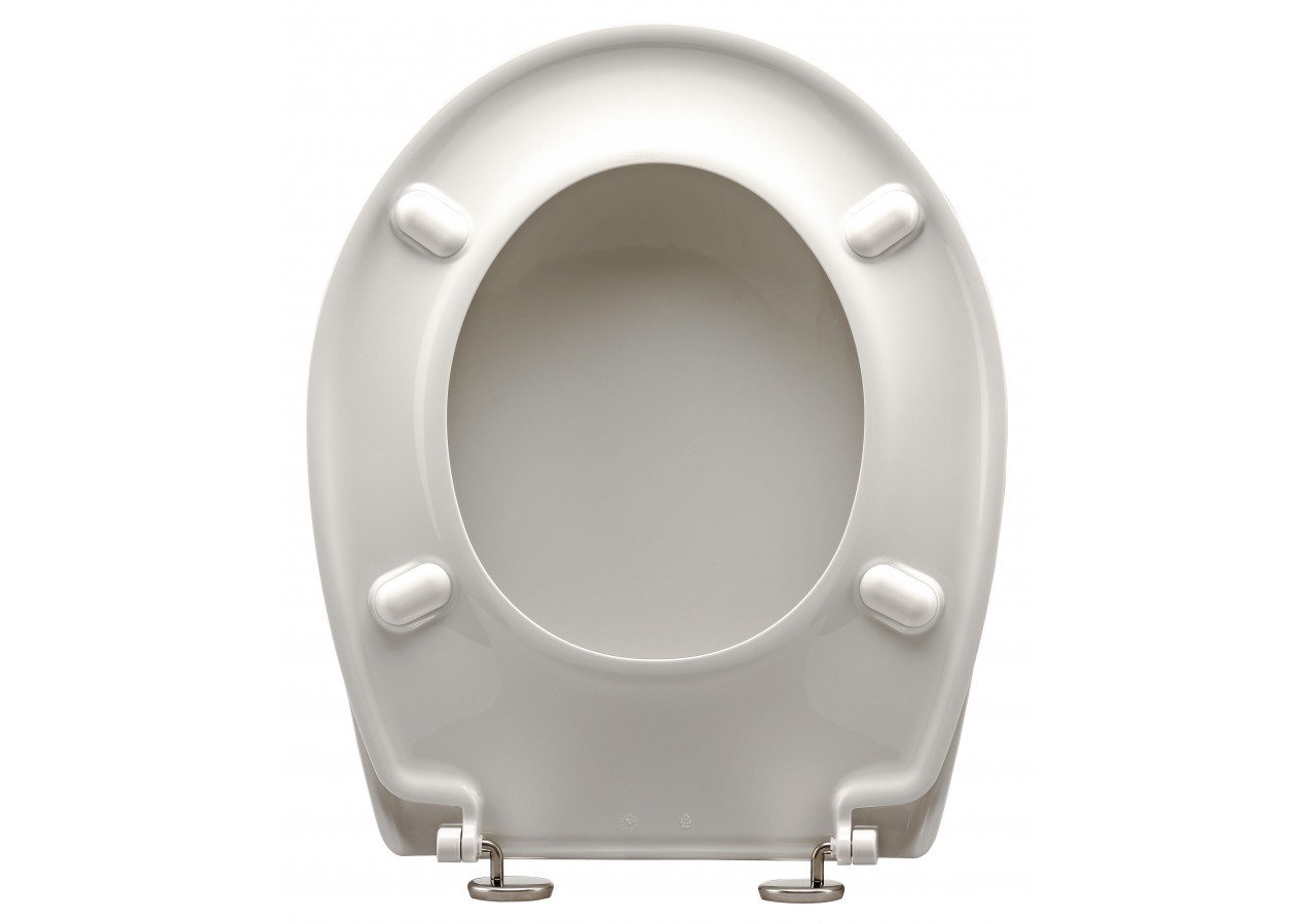 Abattant Opio Classic Blanc barquette Thermoplastique - 47105610 - Siamp