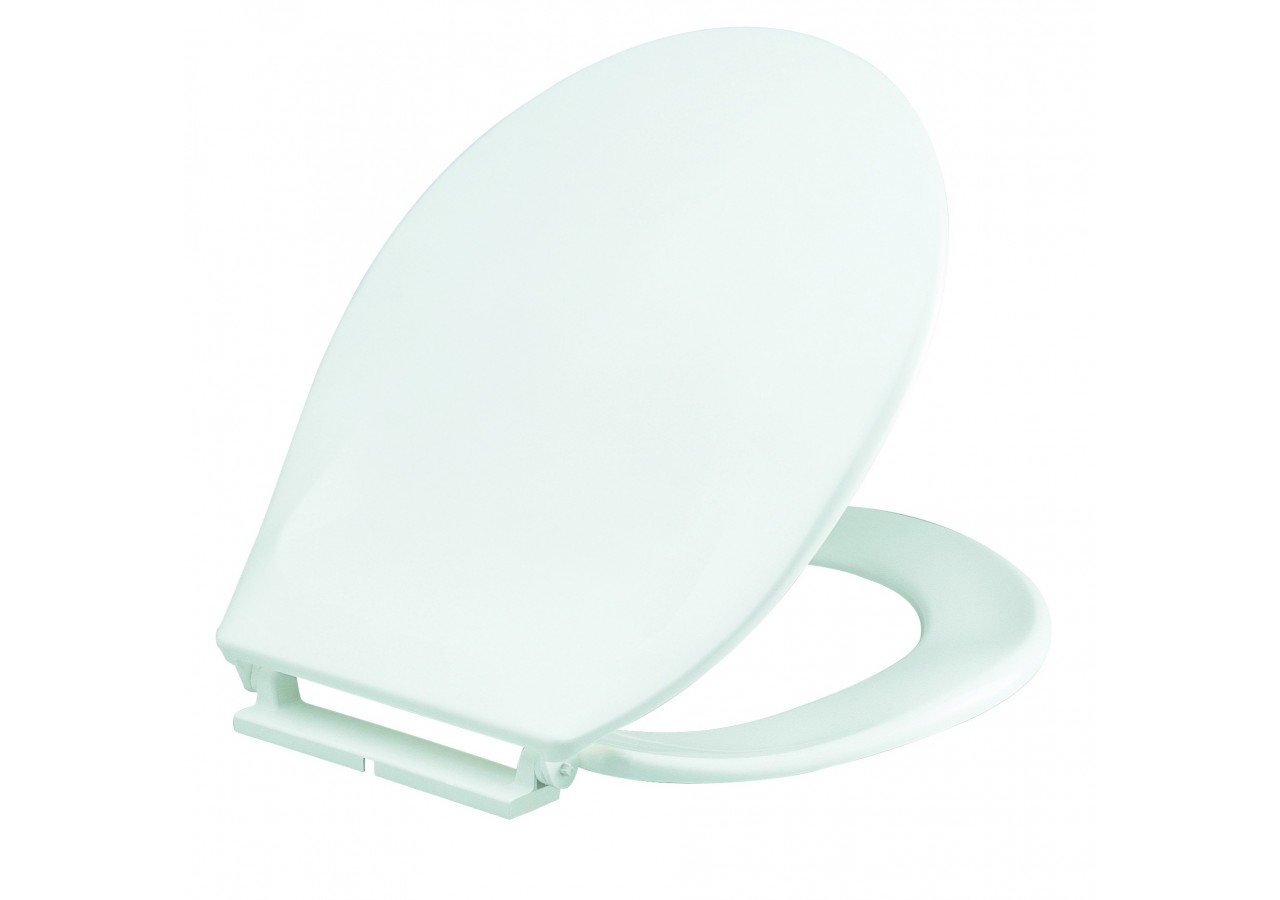 Abattant Monaco Dormant Blanc barquette Thermoplastique - 48710117 - Siamp