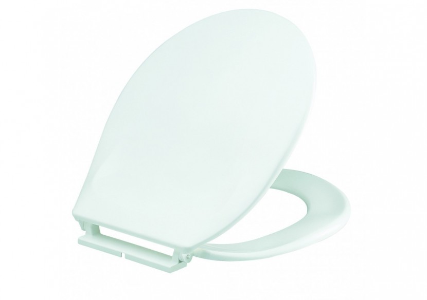 Abattant Monaco Dormant Blanc barquette Thermoplastique - 48710117 - Siamp