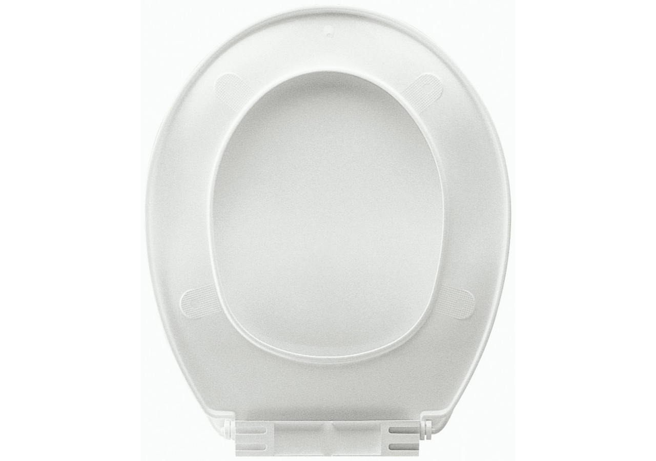 Abattant Monaco Dormant Blanc barquette Thermoplastique - 48710117 - Siamp