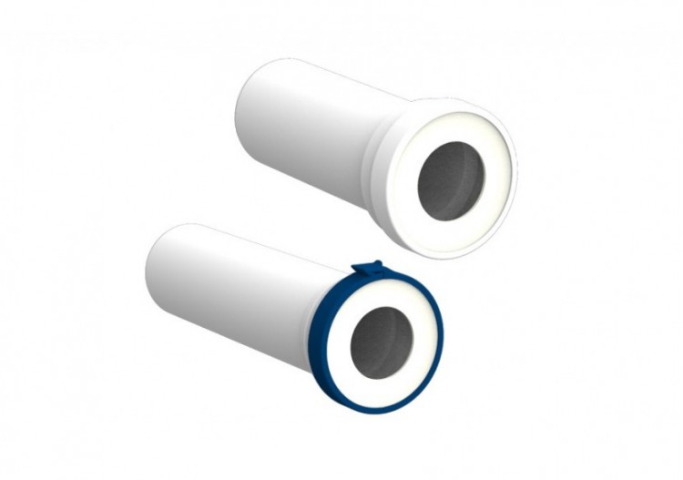 Kit évacuation droit bâti - 92401007 - Siamp