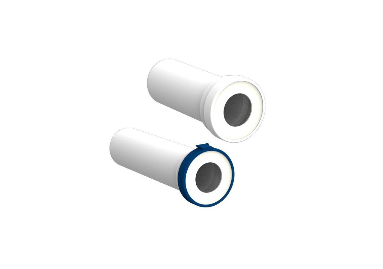 Kit évacuation droit bâti - 92401007 - Siamp