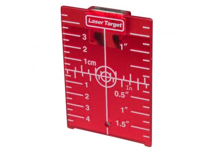 Cible Magnetique Reflechissante Rouge  - Stanley : Confort'Mat