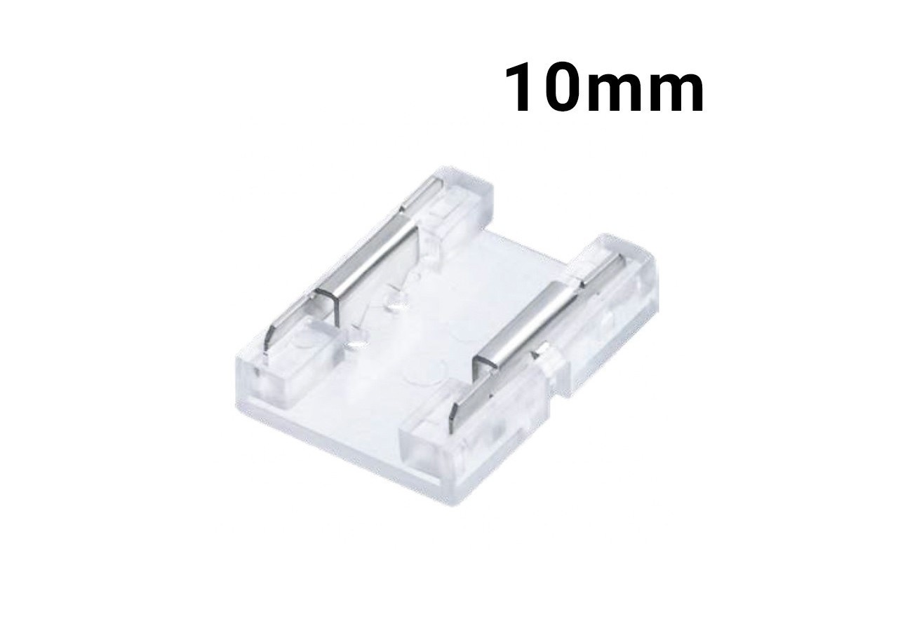 Connecteur rapide CLIP INVISIBLE 2 broches ruban à ruban monochrome 10mm IP20 - BCI10BB-2 - Barcelona LED